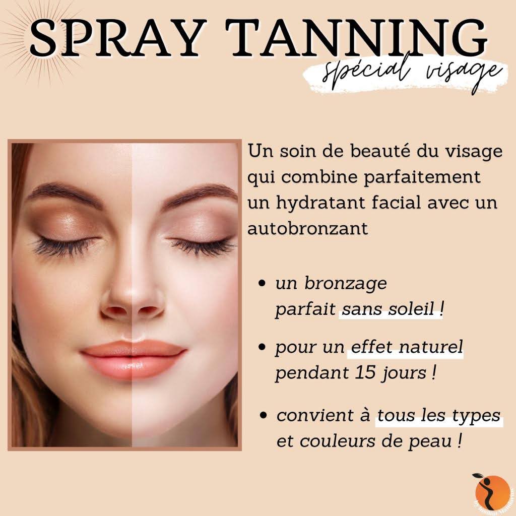 Spray Tanning spécial visage